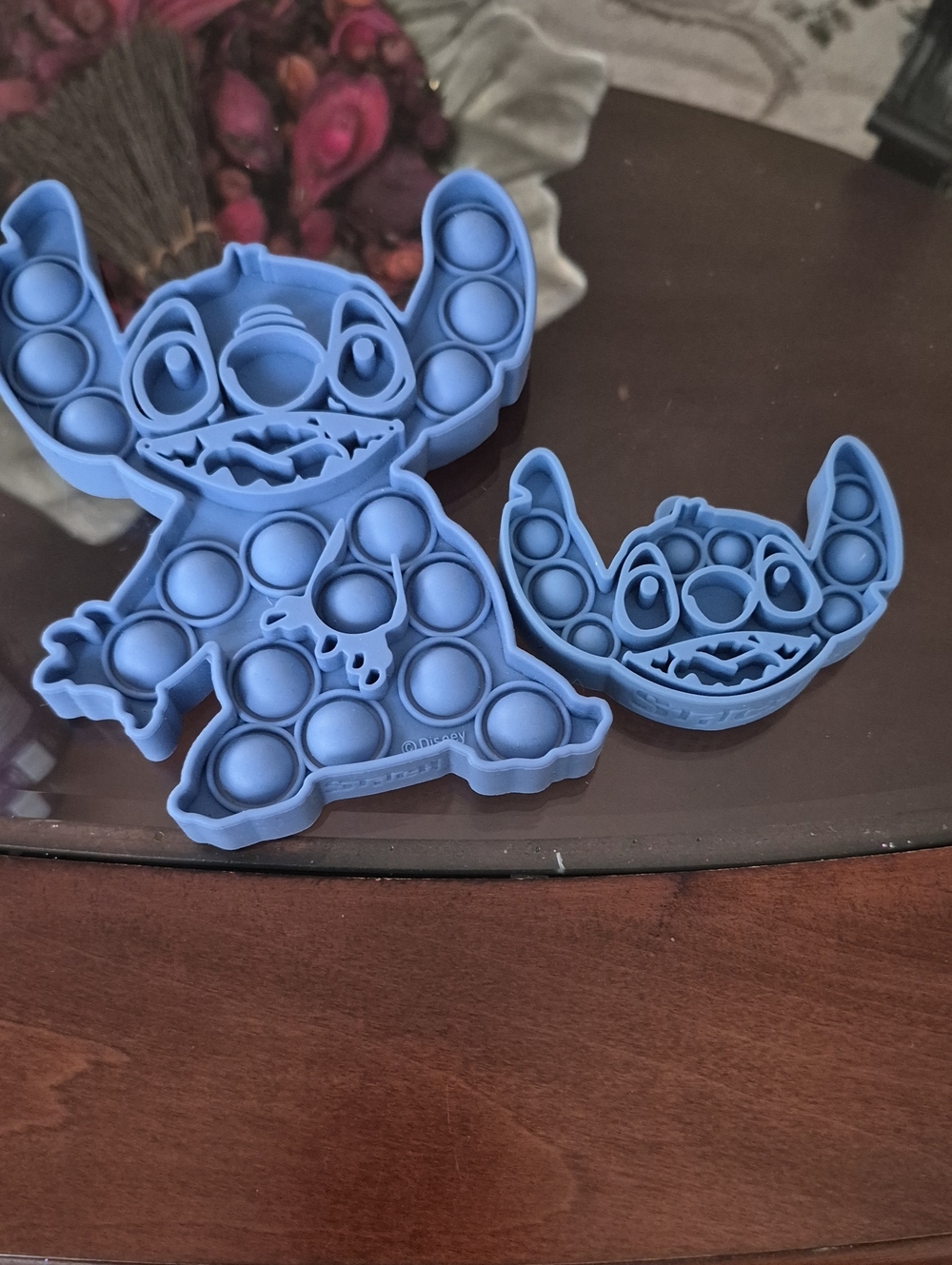 Blue Stitch Pop-It Fidget